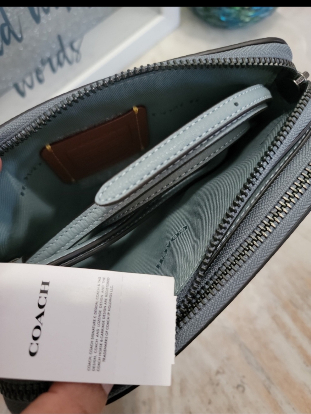 Coach Kira Crossbody With Elephants Print - Picture 9 of 10
